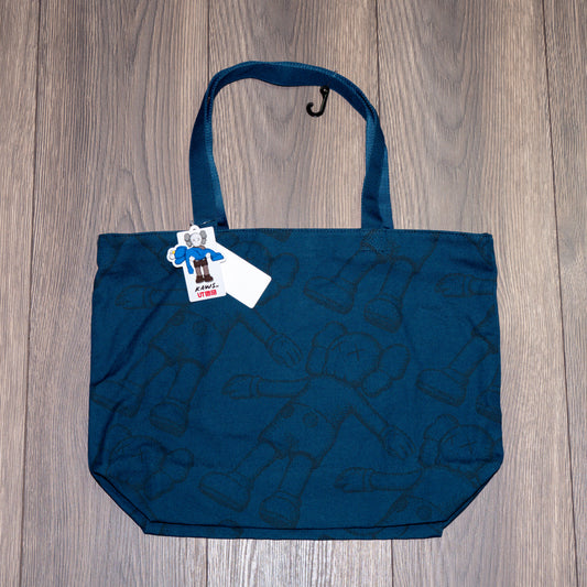 KAWS x Uniqlo Holiday All Over Print Tote Bag