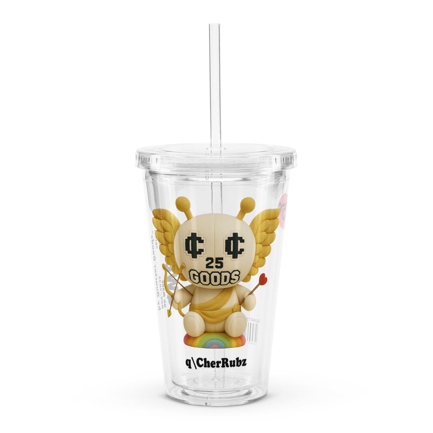 QWERTY .25¢ Cups - Mystery Machine